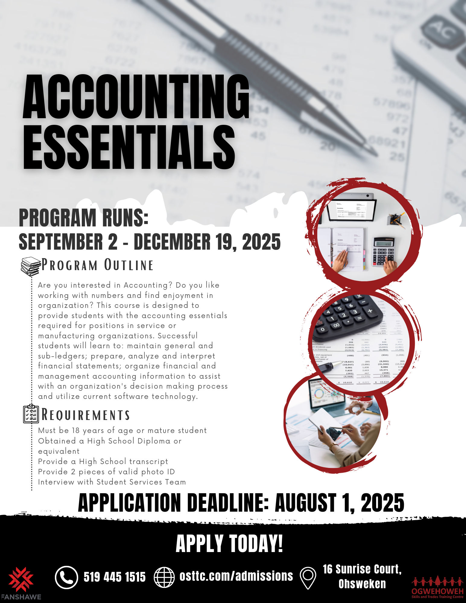 Accounting Essentials Narrative Photo