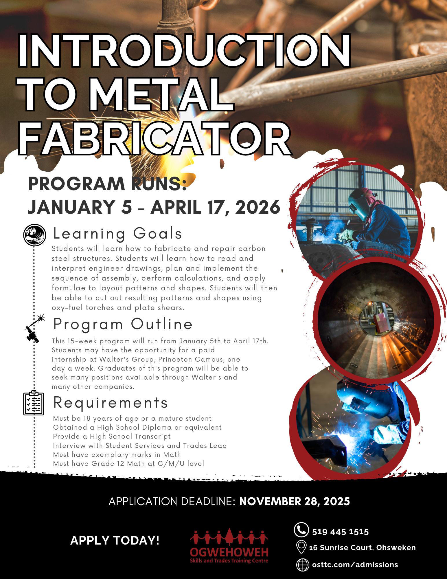 Introduction to Metal Fabricator (Level 1) Narrative Photo