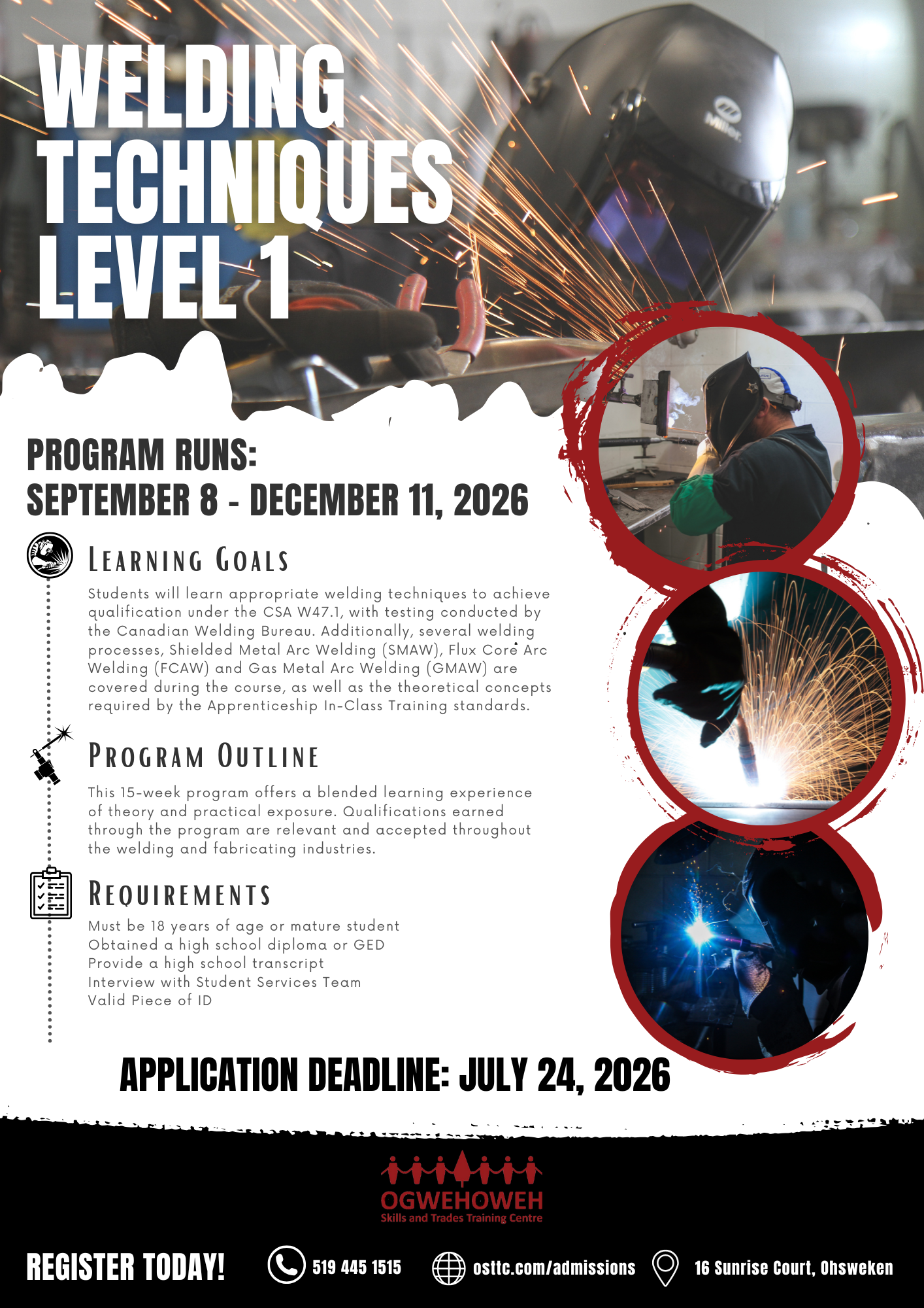 Welding Techniques [Level 1] Narrative Photo