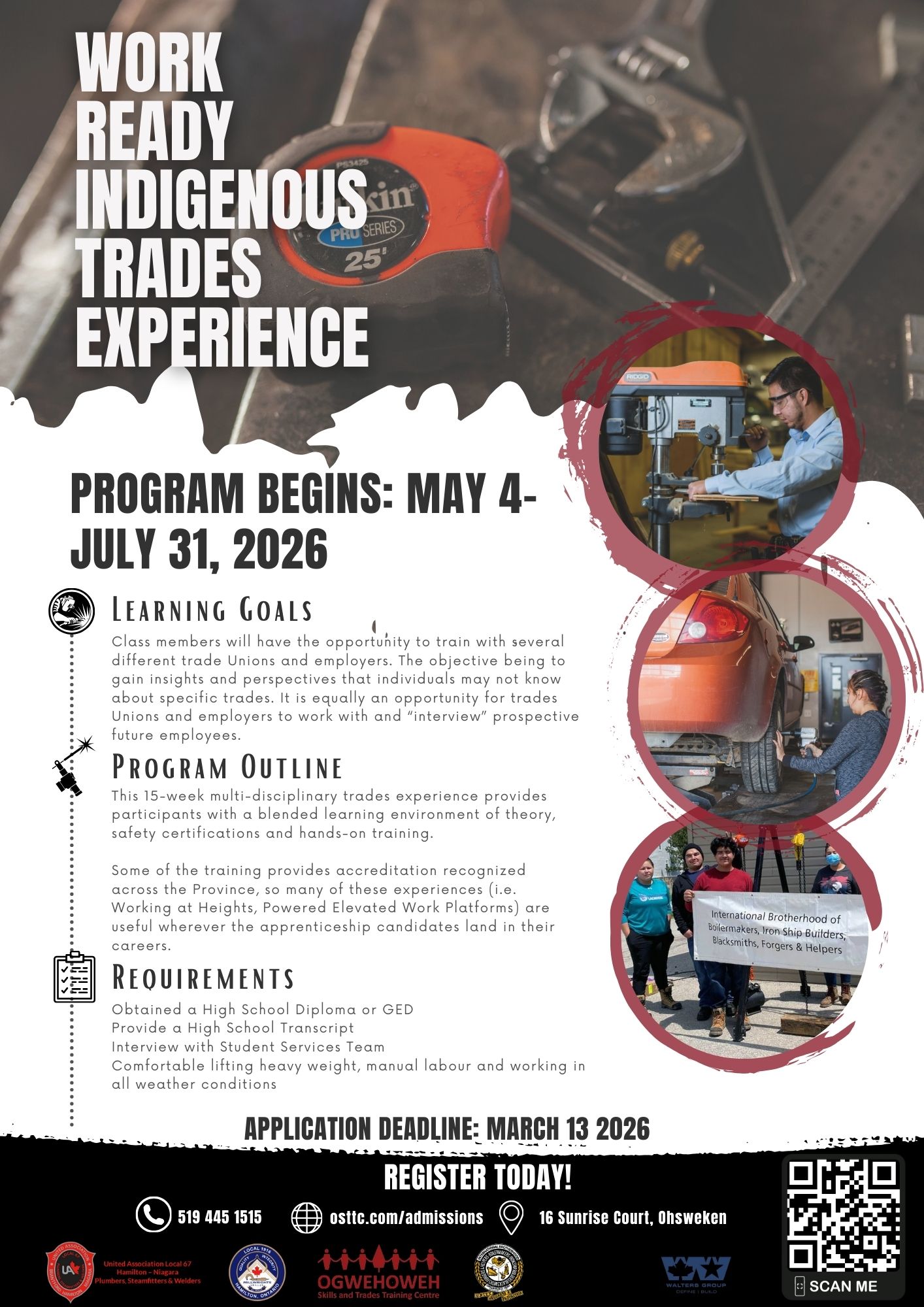 Work Ready Indigenous Trades Experience [WRITE] Narrative Photo