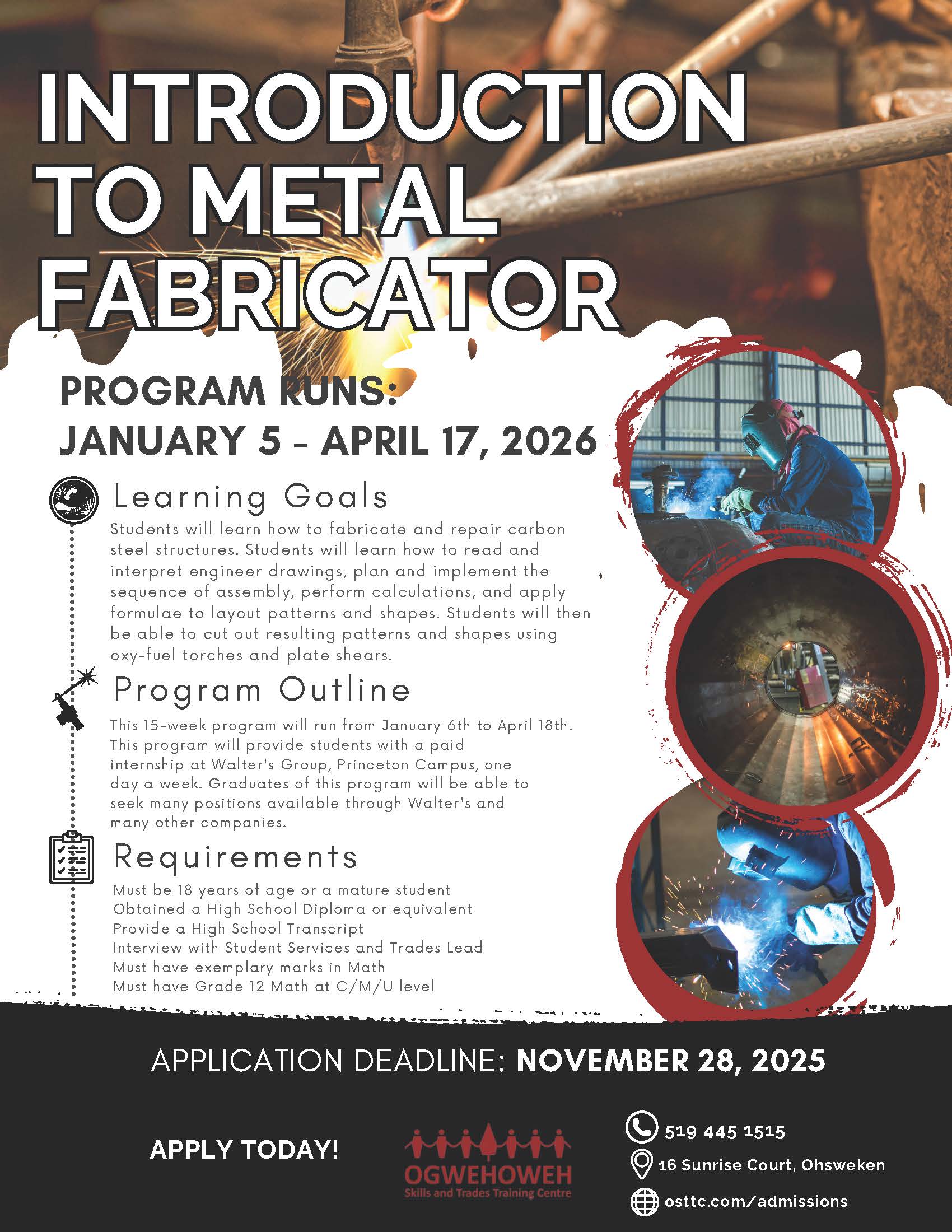Introduction to Metal Fabricator (Level 1) Narrative Photo