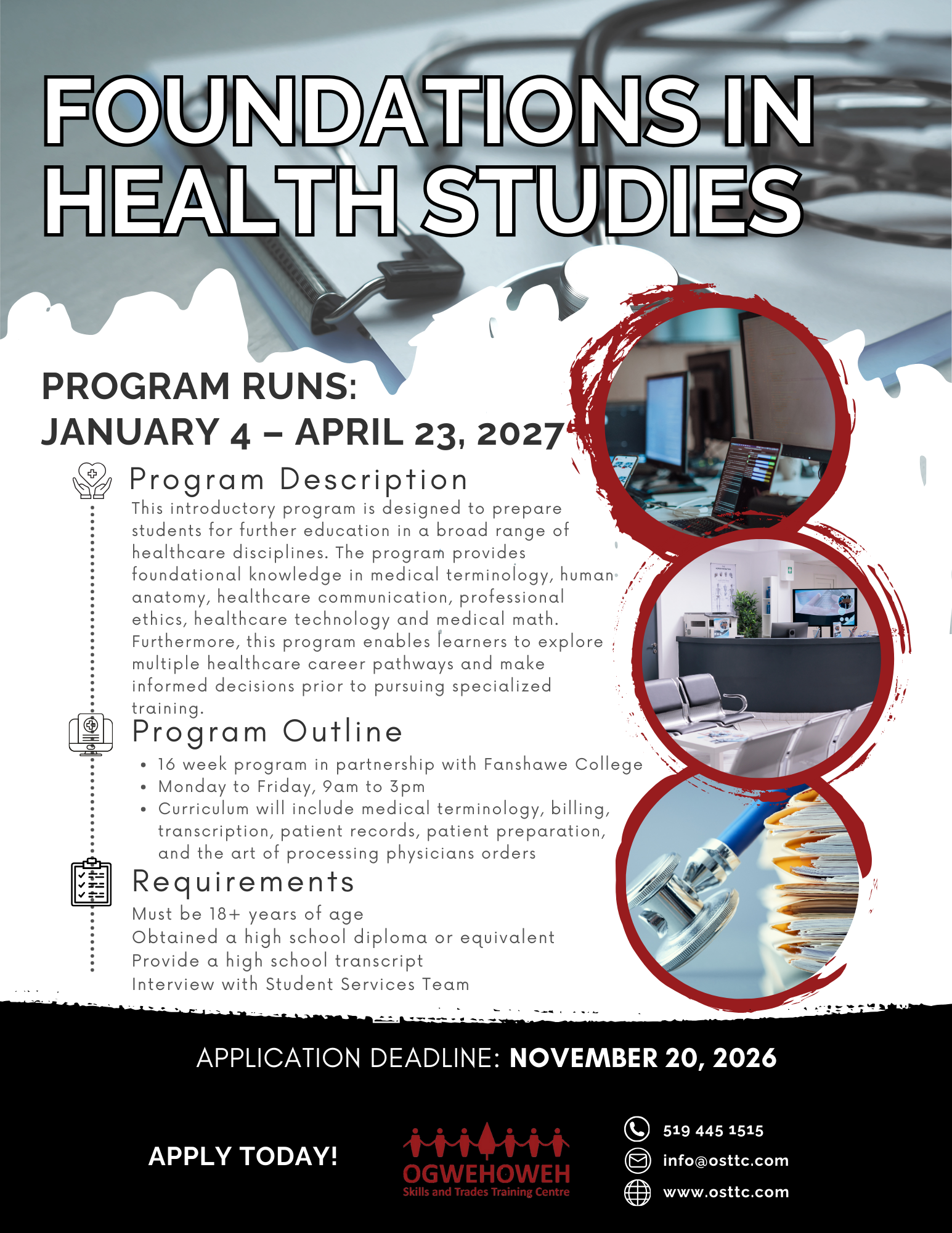 Foundations in Health Studies Narrative Photo