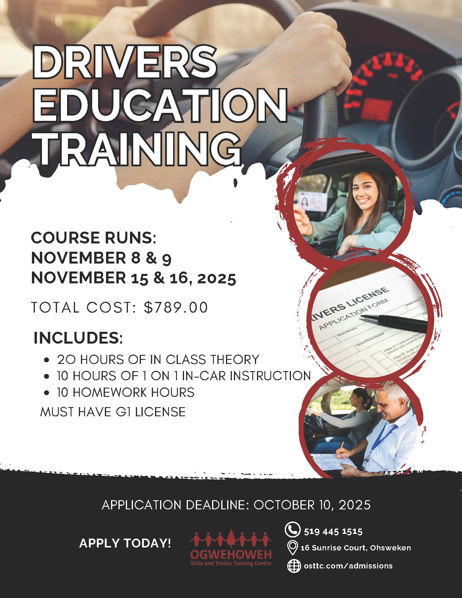 Driver’s Education Narrative Photo