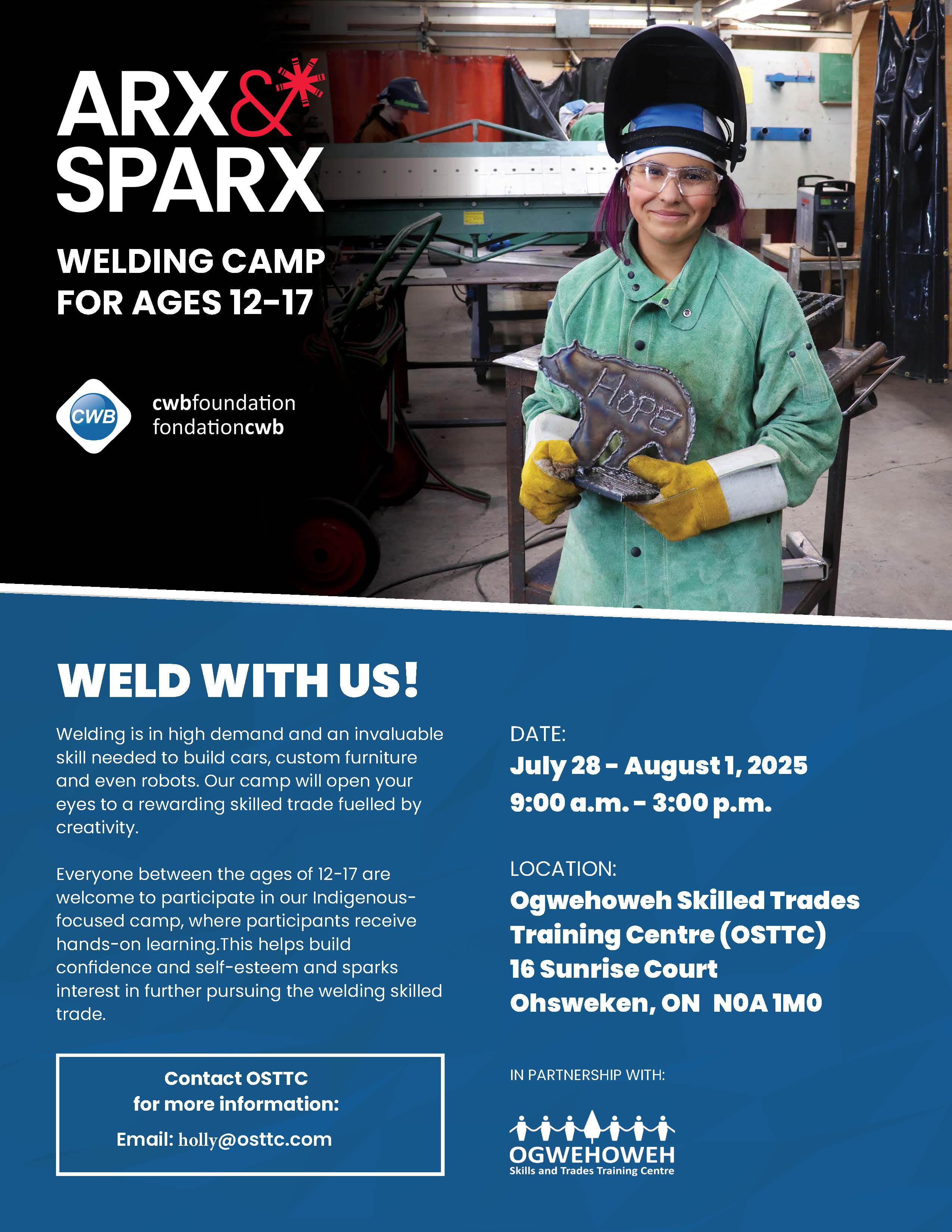 ARX & SPARX Welding Camp  Narrative Photo