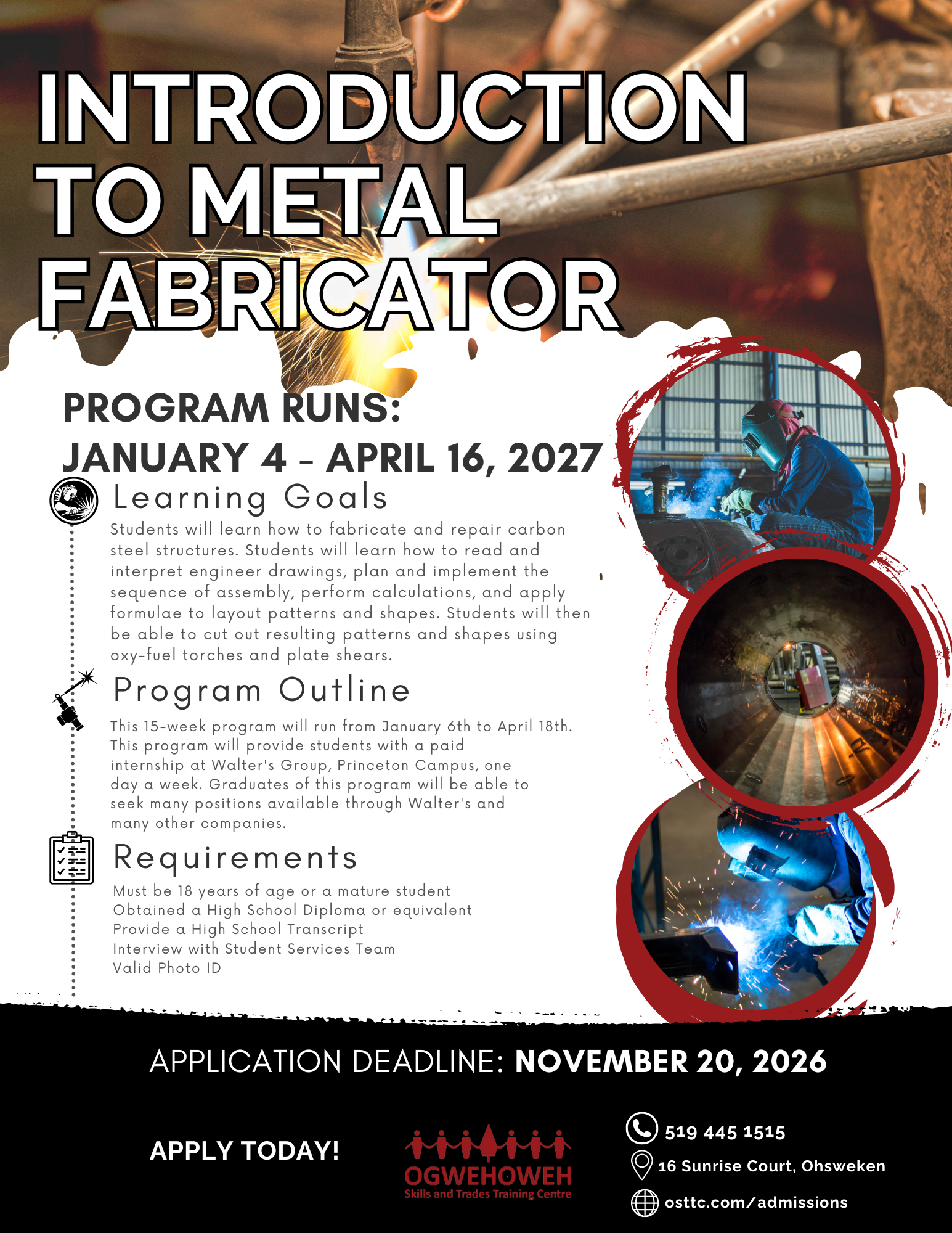Introduction to Metal Fabricator (Level 1) Narrative Photo