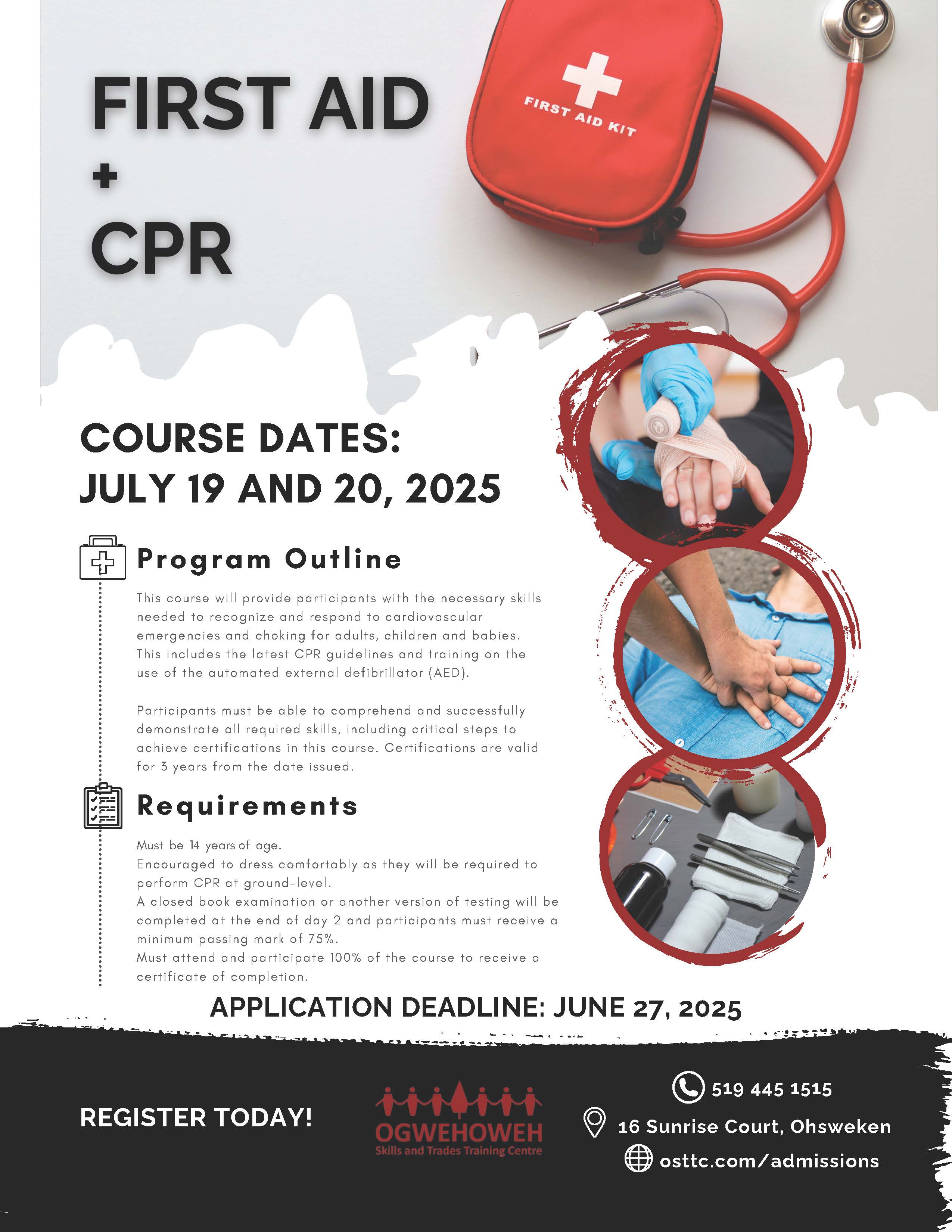 First Aid & CPR Narrative Photo