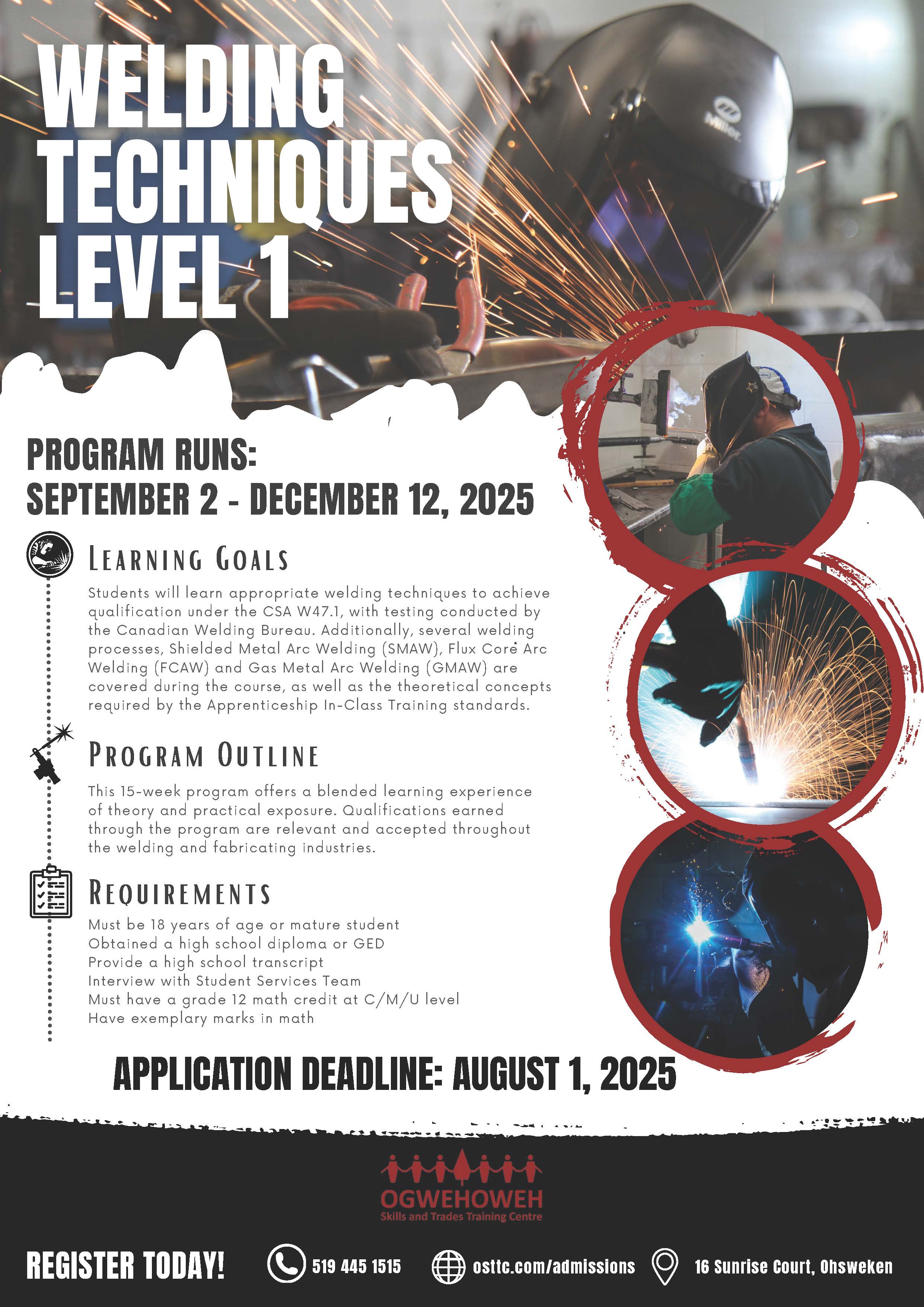 Welding Techniques [Level 1] Narrative Photo